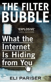"The Filter Bubble" book cover