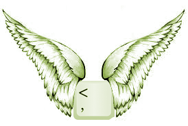 Key with wings
