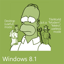 Homer and Windows 8.1